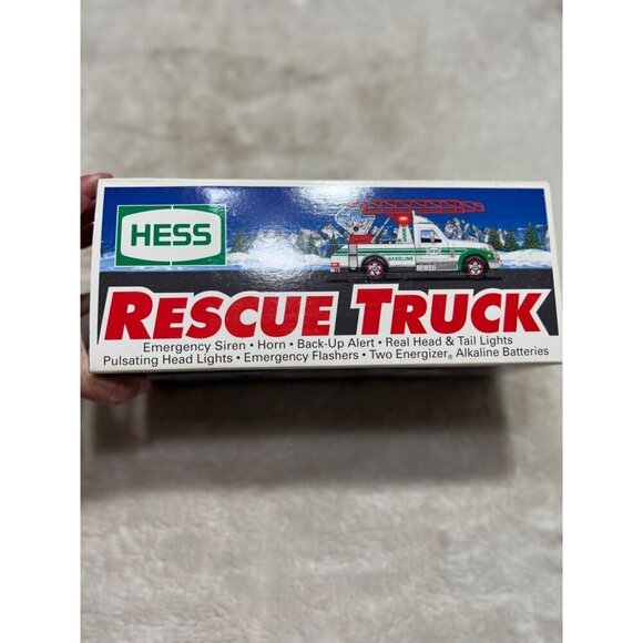 Hess Rescue Truck 1994 edition toy new in box - Picture 1 of 4